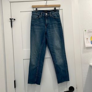 Banana Republic High Rise Straight Jeans